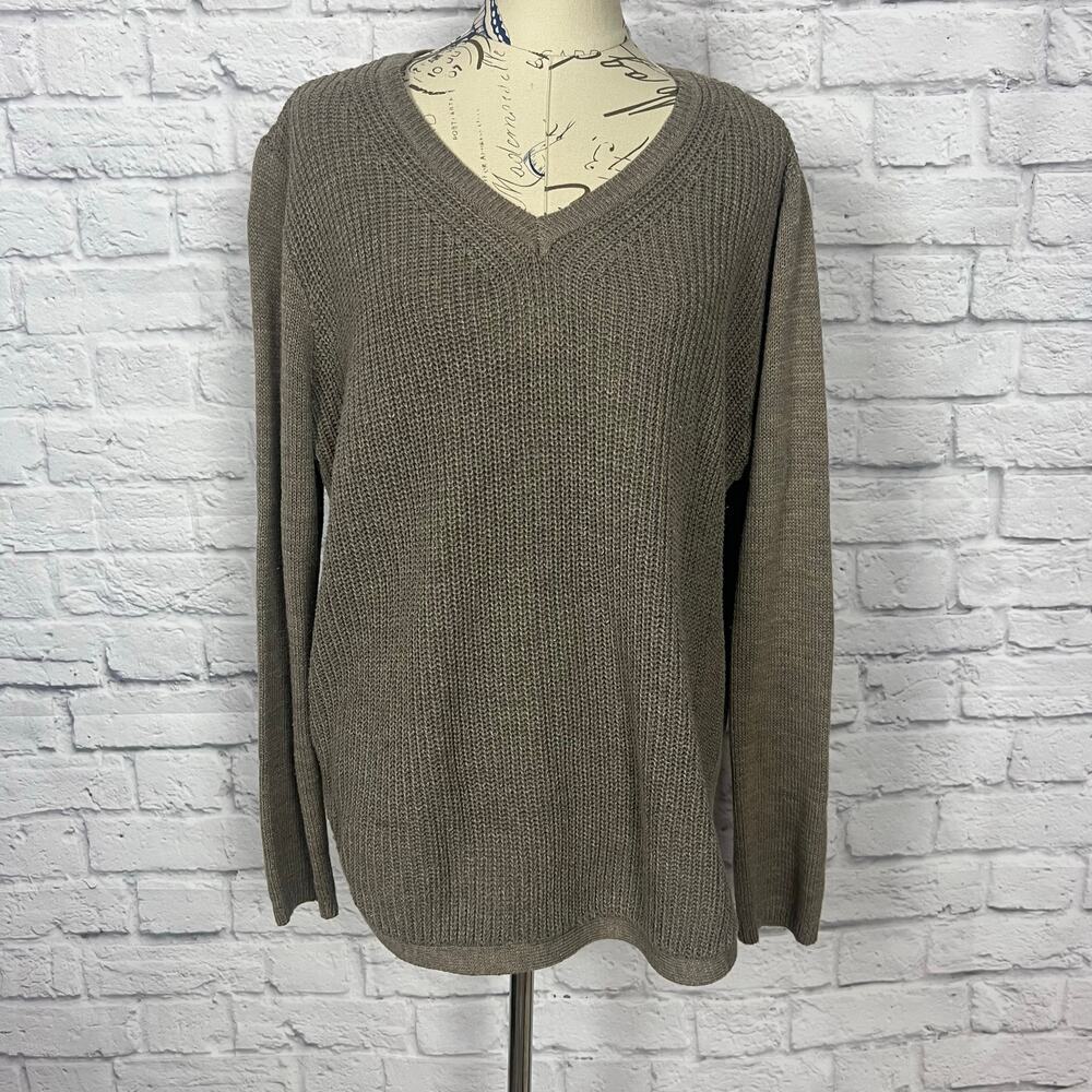 RD Style Tan Sweater - Women's Size XL - Great Condition